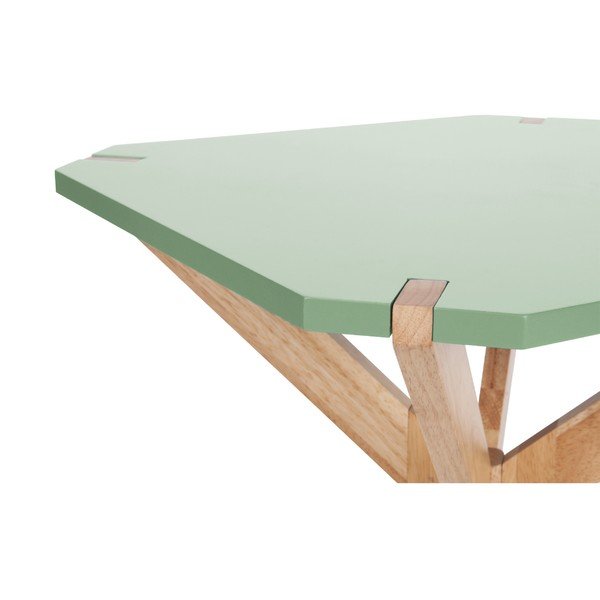 Mint zelena stranska mizica Leitmotiv Mister, 45 x 45 cm-image-2