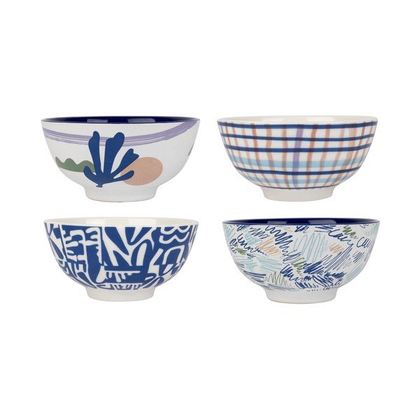 Porcelanska skleda v kompletu 4 kos ø 11,5 cm Funny - Sema