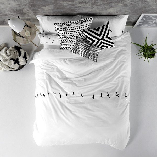 Bombažna prevleka za odejo Blanc Trip, 200 x 200 cm-image-2