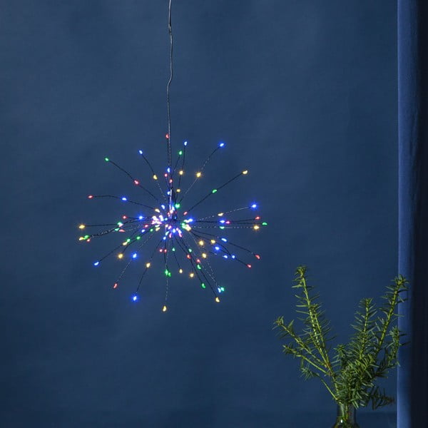 Viseča LED dekoracija Star Trading Coloured, ⌀ 26 cm