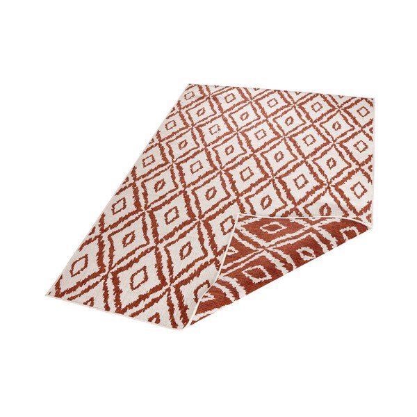 Rdeče-bela zunanja preproga NORTHRUGS Rio, 80 x 150 cm-image-2