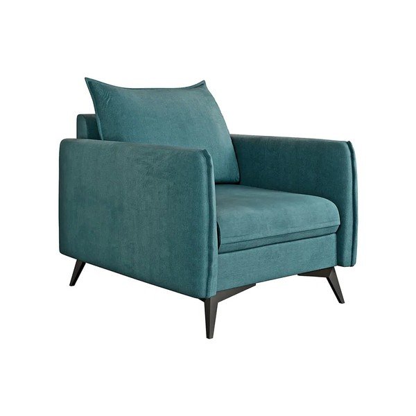 Modrozelen fotelj Juli Bis – Ropez