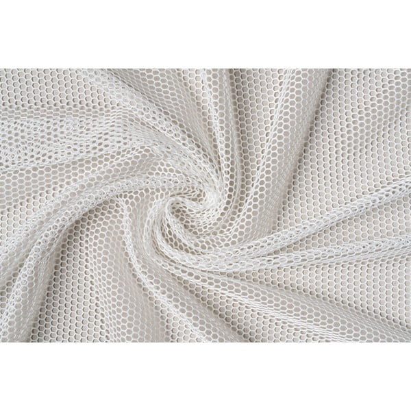 Bela prosojna zavesa 140x245 cm Miko – Mendola Fabrics