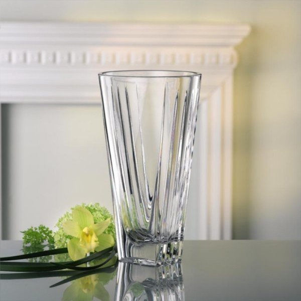 Vaza iz kristalnega stekla Nachtmann Art Deco, višina 28 cm-image-1