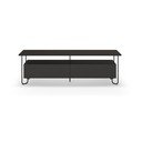 Črna TV omarica 150x45 cm Dilly – Marckeric