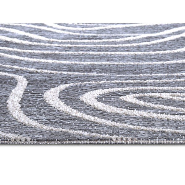 Siva zunanja preproga 77x150 cm – Elle Decoration-image-3