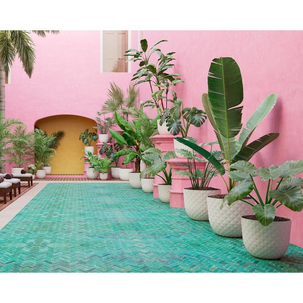 Cvetlični lonec iz reciklirane plastike ø 30 cm Havana – Artevasi-image-1