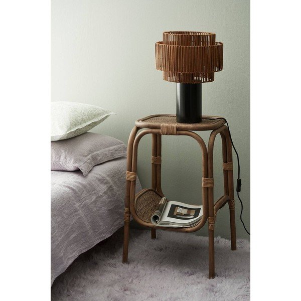 Okrogla stranska mizica iz ratana ø 41 cm Magnolia – Ellos Home-image-1