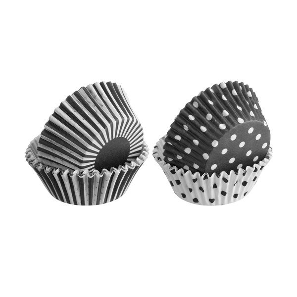 Set 100 papirnatih lončkov za mafine Mason Cash Monochrome