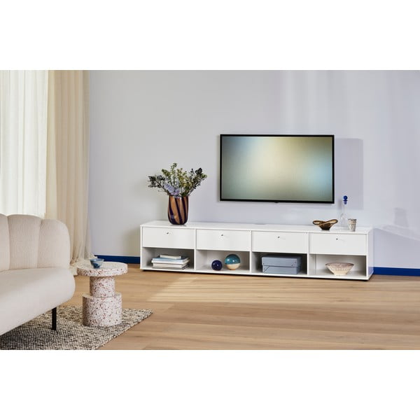 Bela TV omarica 214x45 cm Mistral – Hammel Furniture-image-4