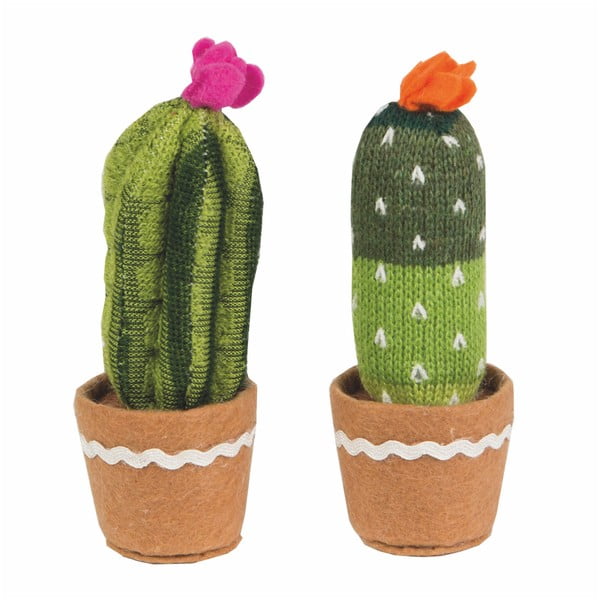 Komplet 2 okraskov Sass & Belle Cactus Tall