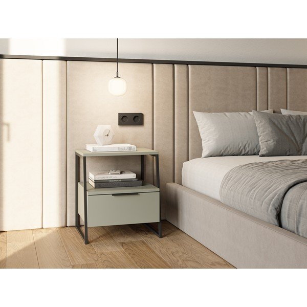 Zeleno-siva nočna omarica Velia – Marckeric-image-1