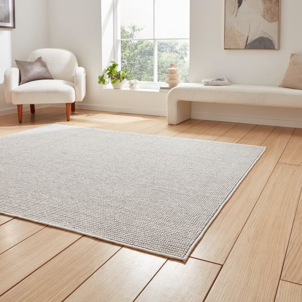 Kremno bela preproga 160x230 cm Boucle – Think Rugs-image-2