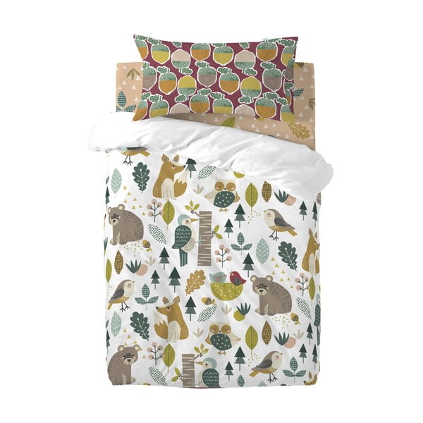 Otroška bombažna rjuha Moshi Moshi Harvestwood, 70 x 140 cm-image-4