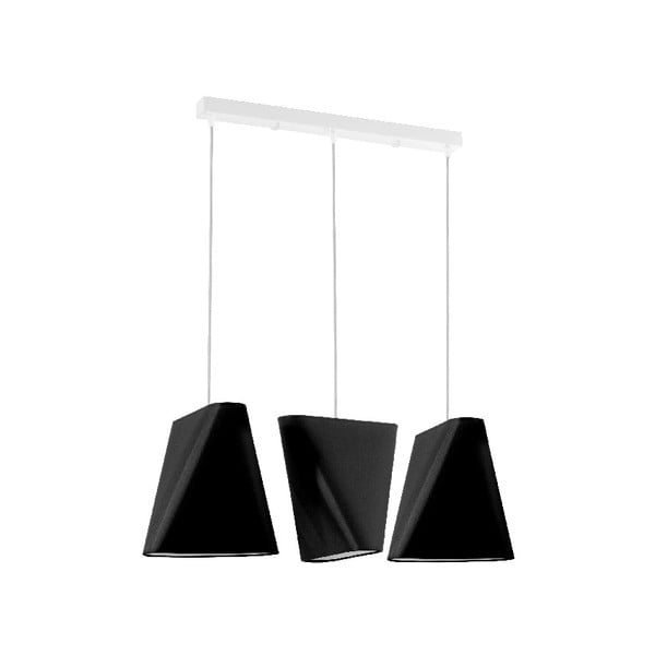 Črna viseča svetilka 82x28 cm Velo - Nice Lamps