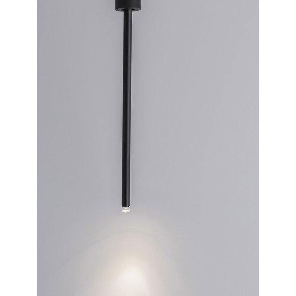 Mat črna aluminijasta LED stropna svetilka z upogljivo konstrukcijo Stilvi – Nova Luce-image-2
