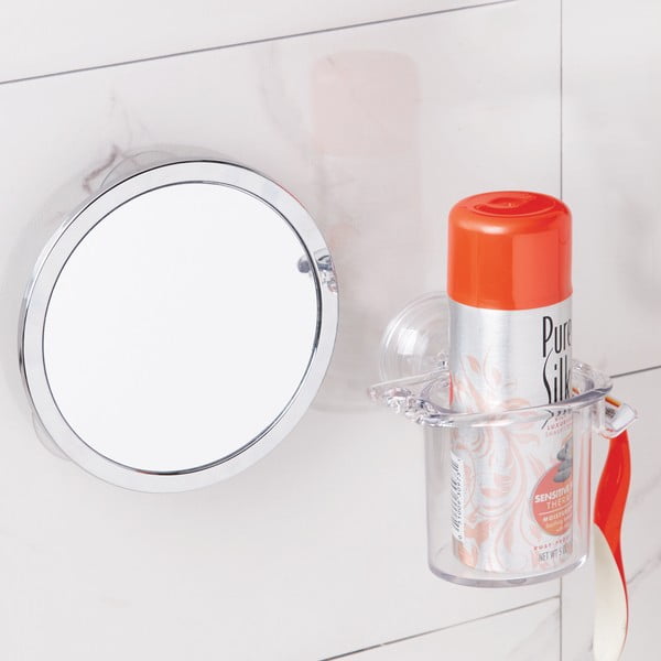 Ogledalo s priseskom iDesign Suction Gia, 14 cm-image-1