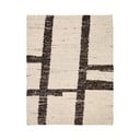 Kremno bela obojestranska volnena preproga 160x230 cm Hadin – Kave Home