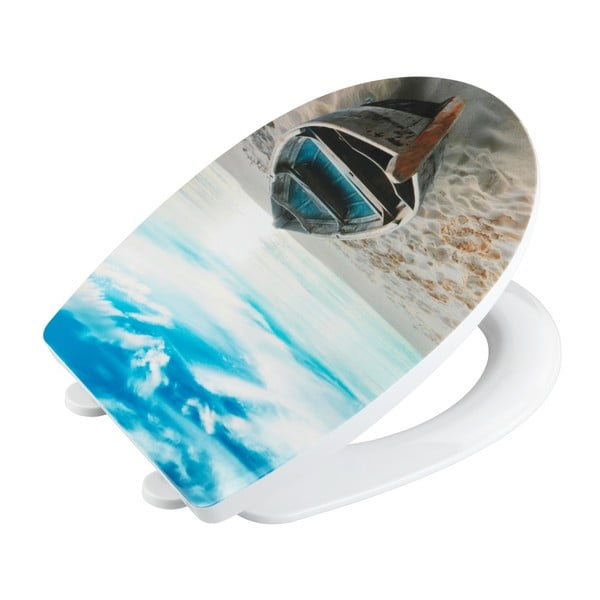 WC deska s počasnim zapiranjem 36,5 x 45 cm Boat – Wenko-image-1