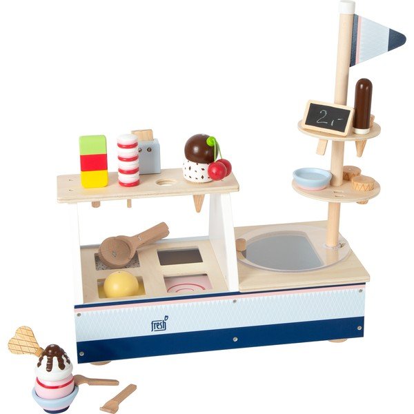 Otroška lesena stojnica Legler Ice Cream Buffet-image-1