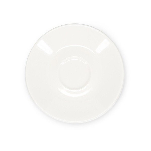 Bel porcelanast čajni krožniček ø 12,5 cm Barista – BonBistro