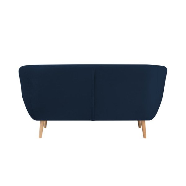 Temno moder dvosed Mazzini Sofas Benito-image-1