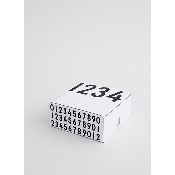 Komplet 4 belih porcelanastih skodelic Design Letters Mini-image-4