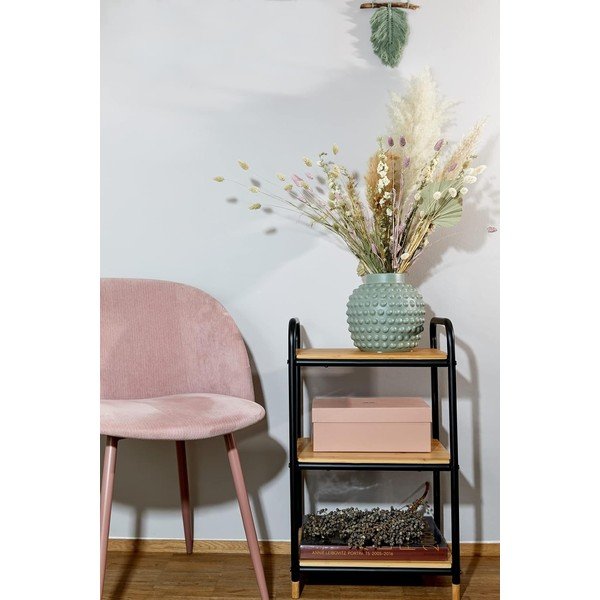 Črna kovinska kopalniška polica 42x69 cm Loft – Wenko-image-1