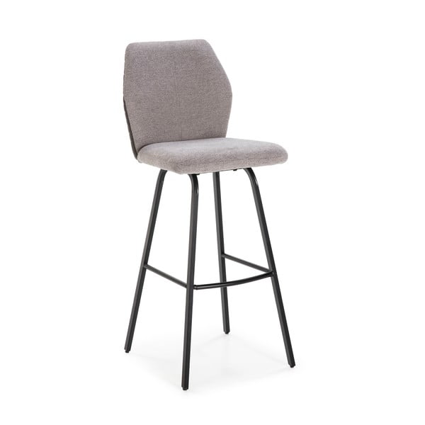 Svetlo sivi barski stoli v kompletu 2 ks 75 cm Pol – Marckeric