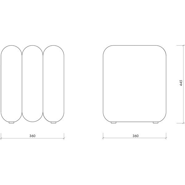 Bež tabure iz tkanine bouclé Radd – noo.ma-image-4