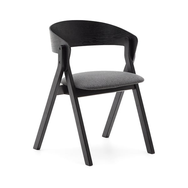 Črn jedilni stol Godia – Kave Home