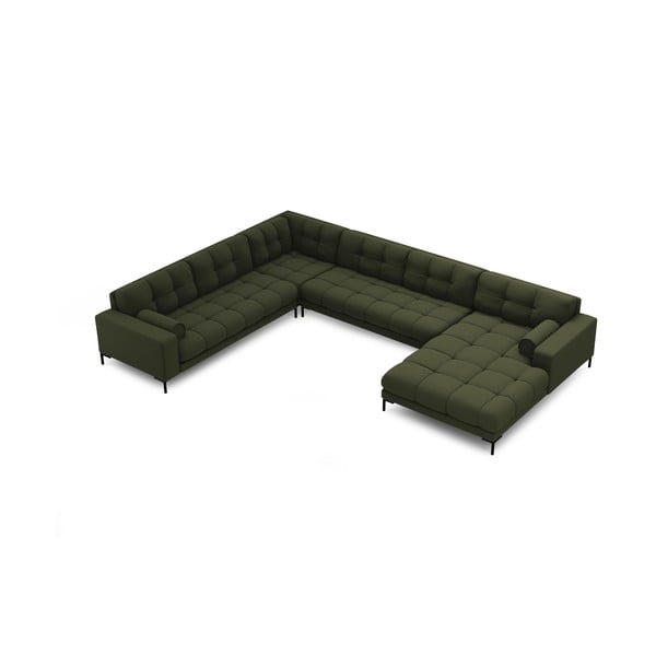 Zelena kotna sedežna garnitura (levi kot) Bali – Cosmopolitan Design-image-4