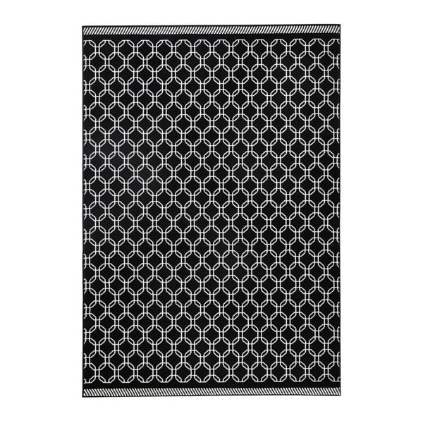 Črna preproga Zala Living Chain, 200 x 290 cm