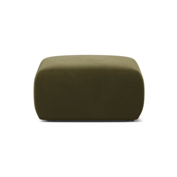 Kaki zelen žameten tabure Molino – Micadoni -image-1