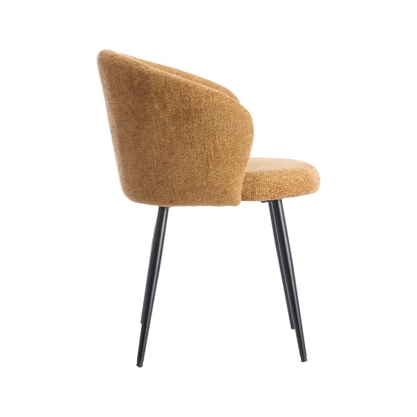 Oker rumeni kovinski jedilni stoli v kompletu 2 ks Radaja – Light & Living-image-3