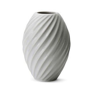 Bela porcelansta vaza Morsø River, višina 16 cm