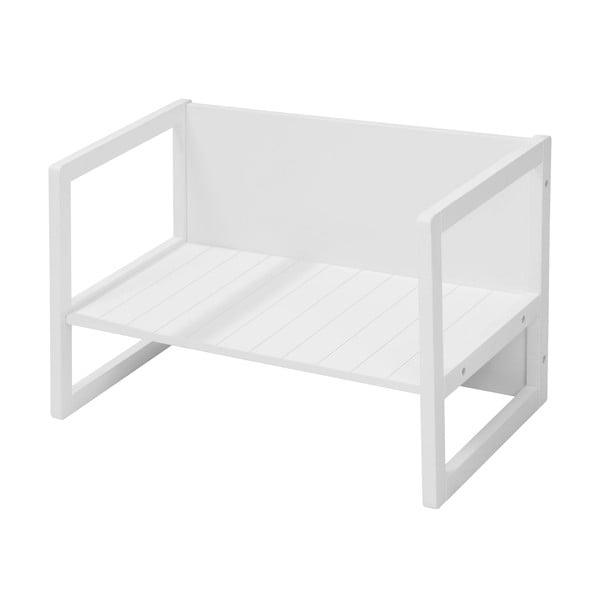 Bela otroška klop Country Style – Roba