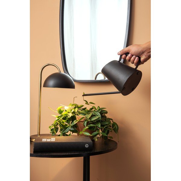 Črna kovinska zalivalka PT LIVING Grace, višina 20 cm-image-1
