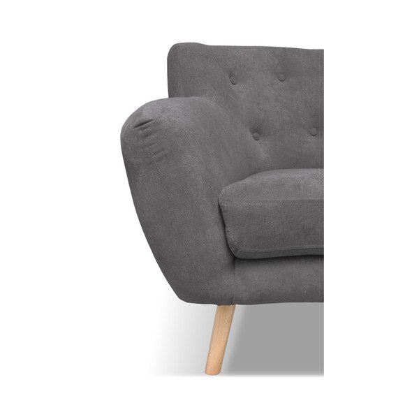 Siv kavč Cosmopolitan Design London, 162 cm-image-3