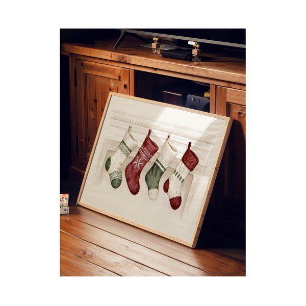 Tiskana slika z okvirjem 30x40 cm – Wallity-image-1