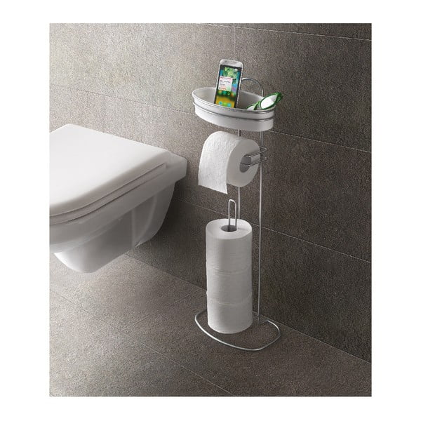 Stojalo za toaletni papir Metaltex, višina 73 cm-image-1