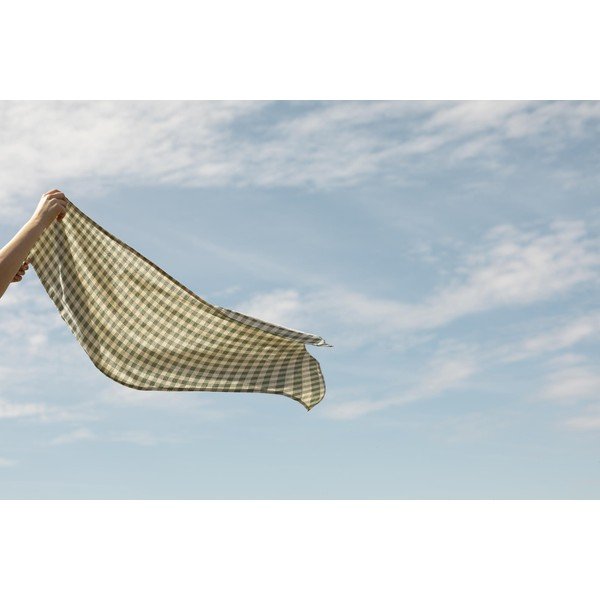 Namizni prt Really Nice Things Green Vichy, 140 x 200 cm-image-3