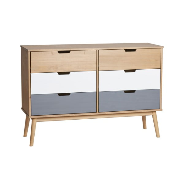 Komoda iz masivnega borovega lesa Marckeric Cusco, širina 120 cm-image-4