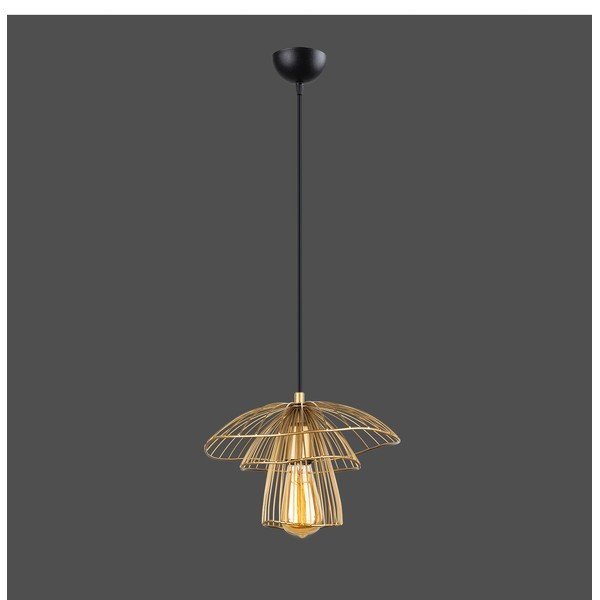 Zlata obesna svetilka Squid Lighting Root, višina 117 cm-image-1