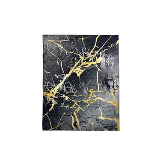 Črno-zlata preproga 230x160 cm Modern Design - Rizzoli
