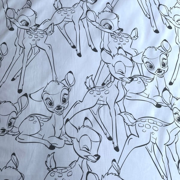 Bombažna otroška posteljnina za otroško posteljico 100x135 cm Bambi – Jerry Fabrics-image-4