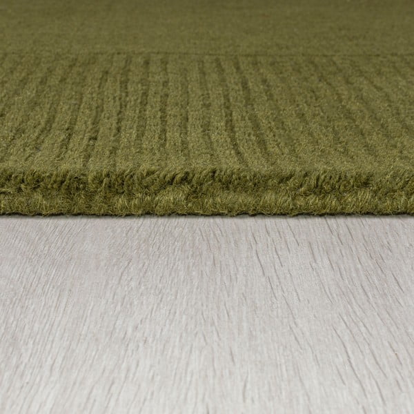 Zelena volnena preproga 200x290 cm – Flair Rugs-image-4
