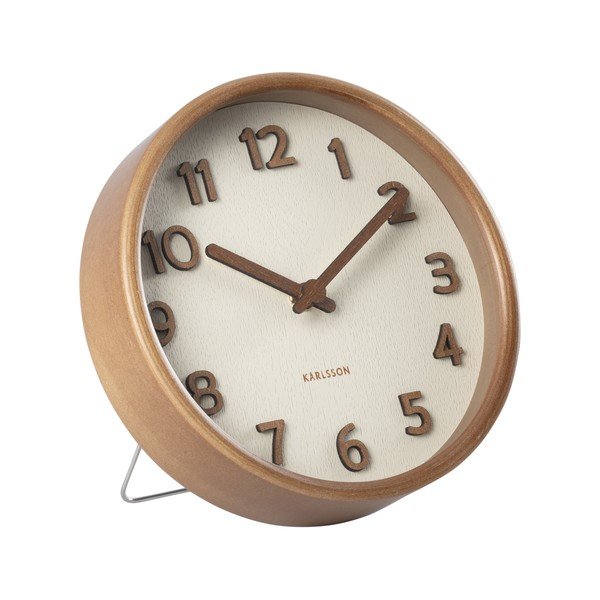 Namizna ura ø 18 cm Pure – Karlsson