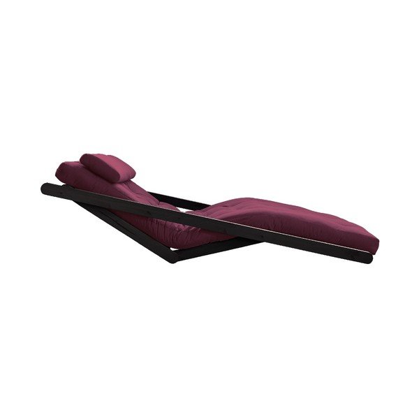 Dvosedežni variabilni ležalnik Karup Design Figo Black/Bordeaux-image-3