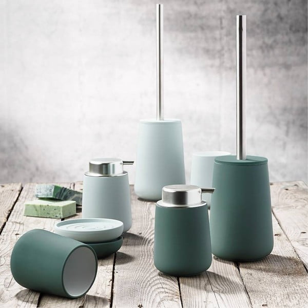 Svetlo zelen lonček za zobno ščetko Zone Nova-image-2